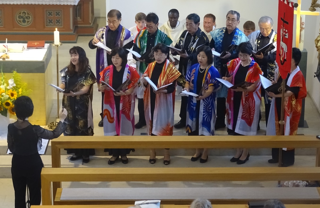 Chor zu Besuch aus Asien